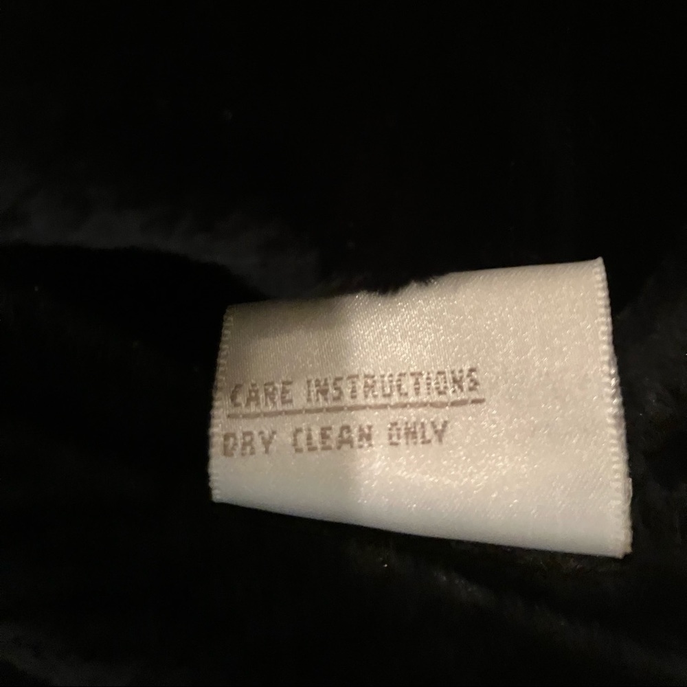 Jones New York Small Faux Suede black coat - Picture 7 of 16